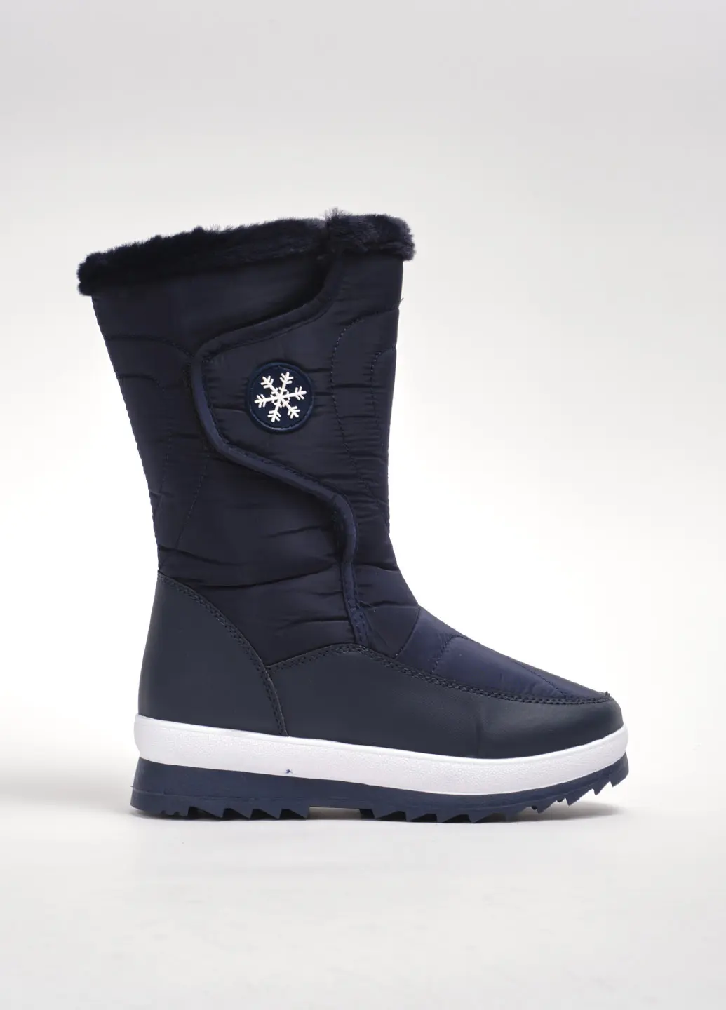 Дутики жіночі Fashion LJ-10(BLUE) сині