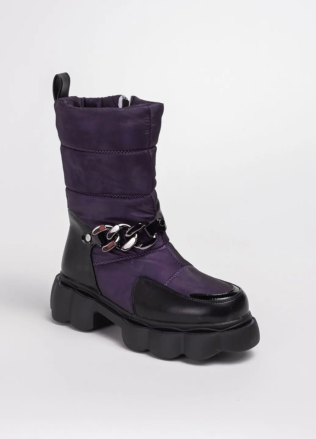 Дутики дитячі Fashion 8861-2F фіолетові