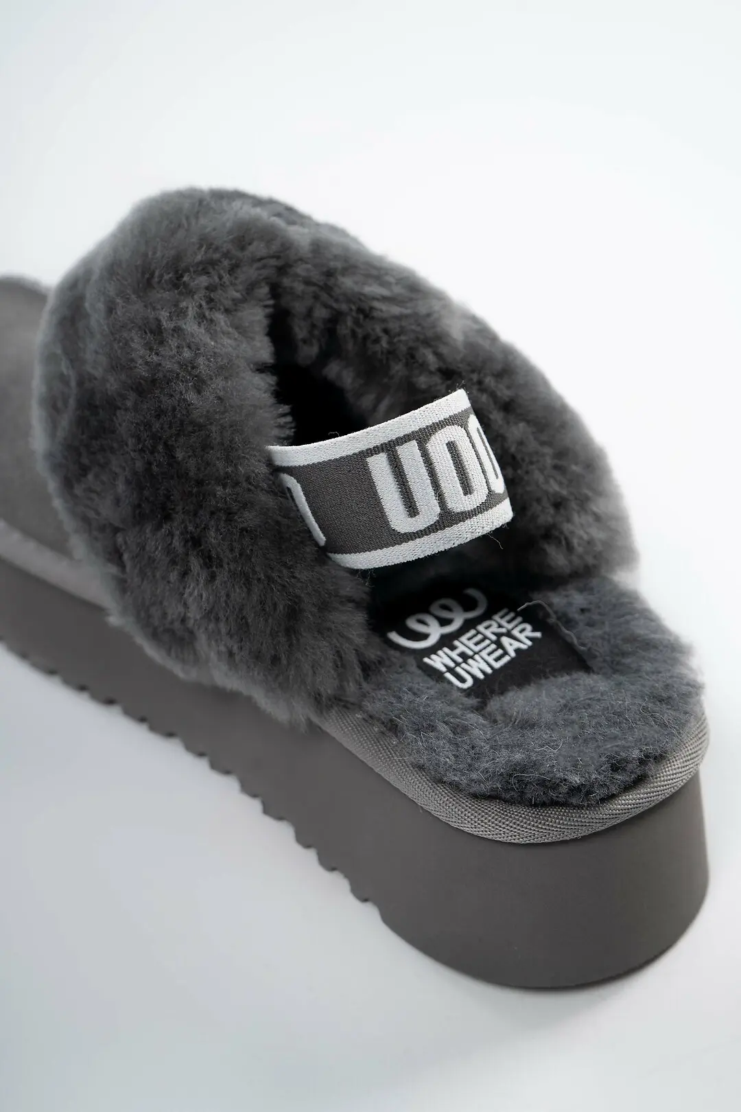 Уггі жіночі Where Uwear Натуральна замша сірі