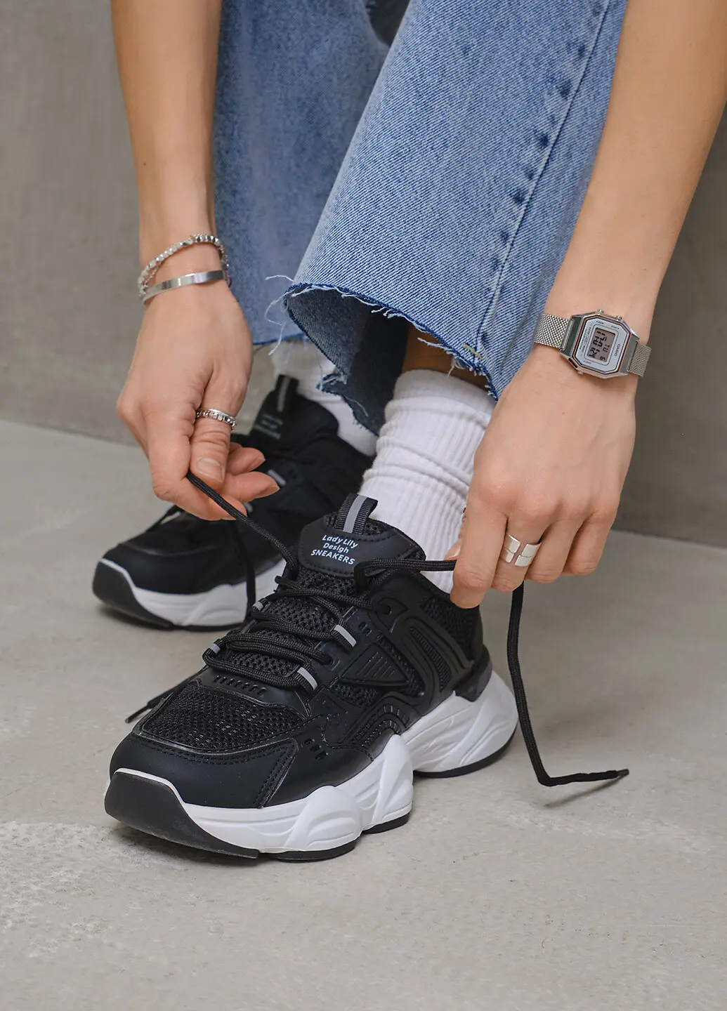 Кросівки жіночі Fashion AB13-1 чорні