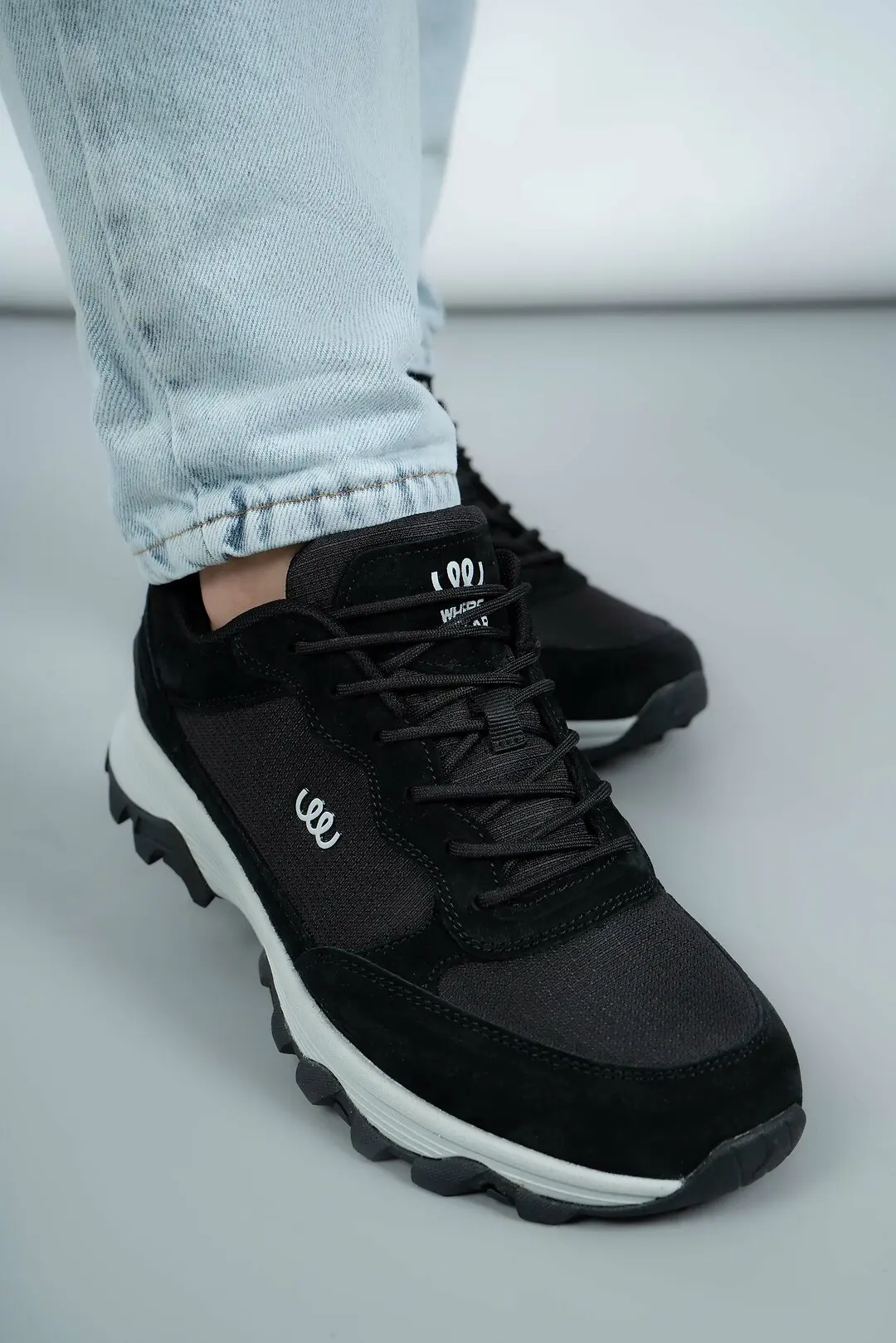 Кросівки чоловічі Where Uwear P2518-1 чорні
