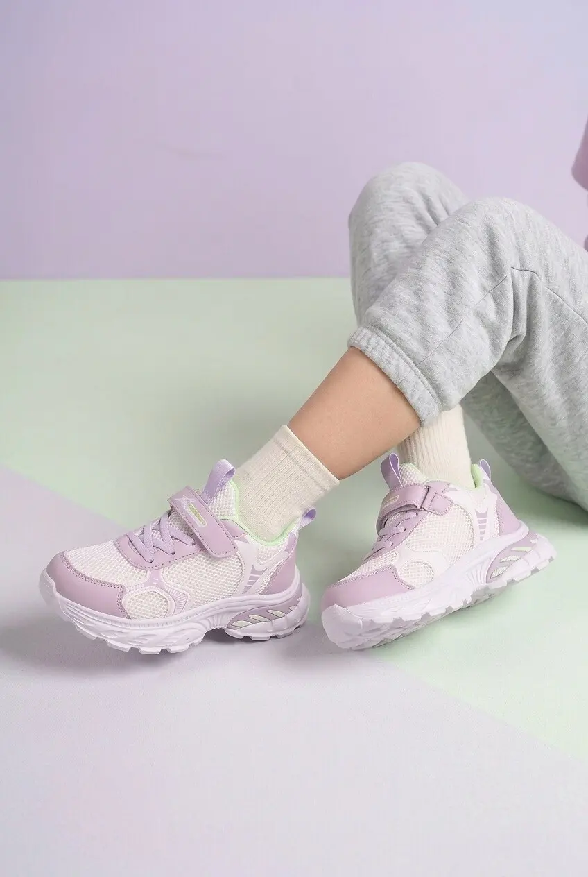 Кросівки дитячі жіночі Fashion фіолетові з екошкіри