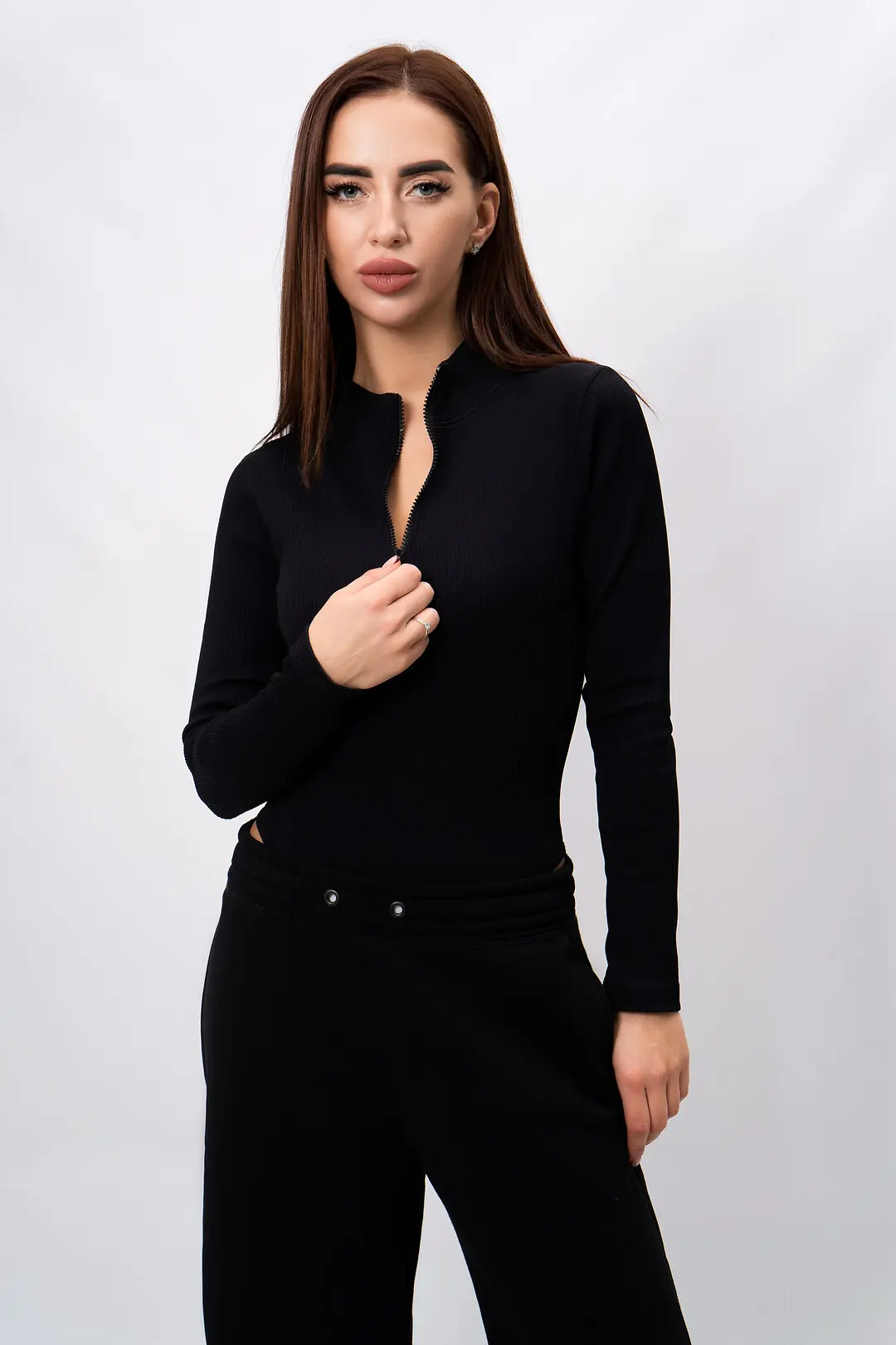 Боді жіноче спортивне Where Uwear чорне