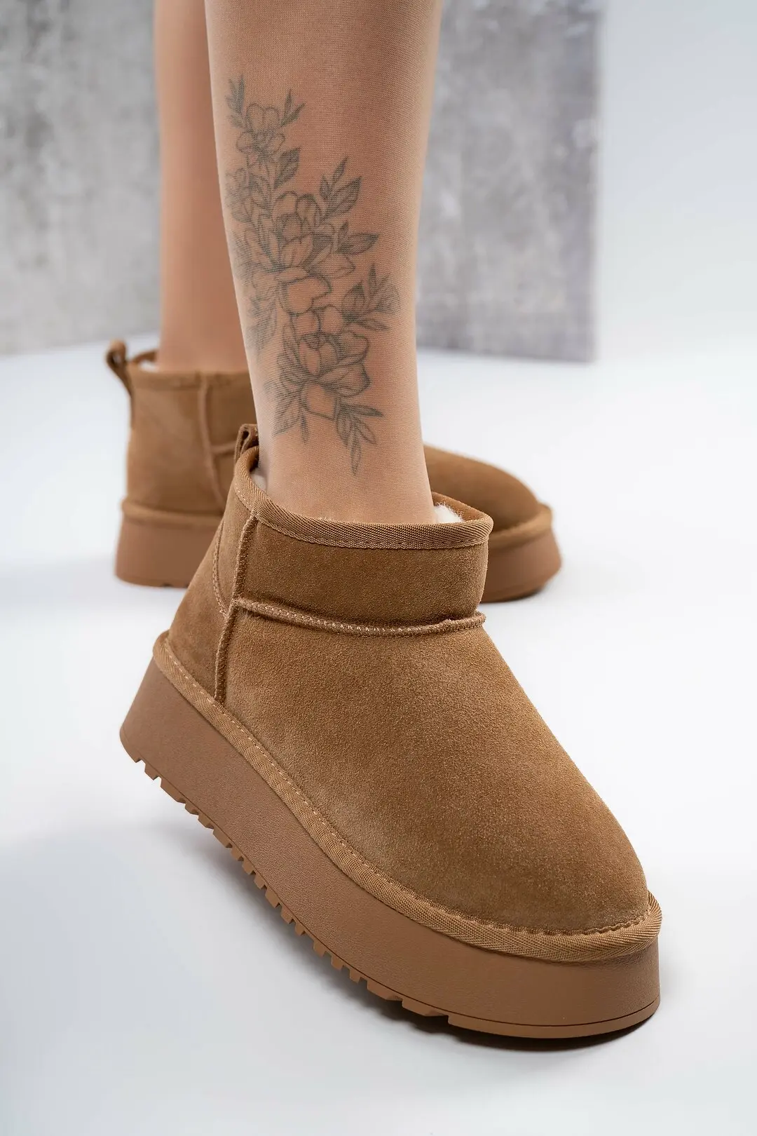 Уггі жіночі Where Uwear Натуральна замша руді