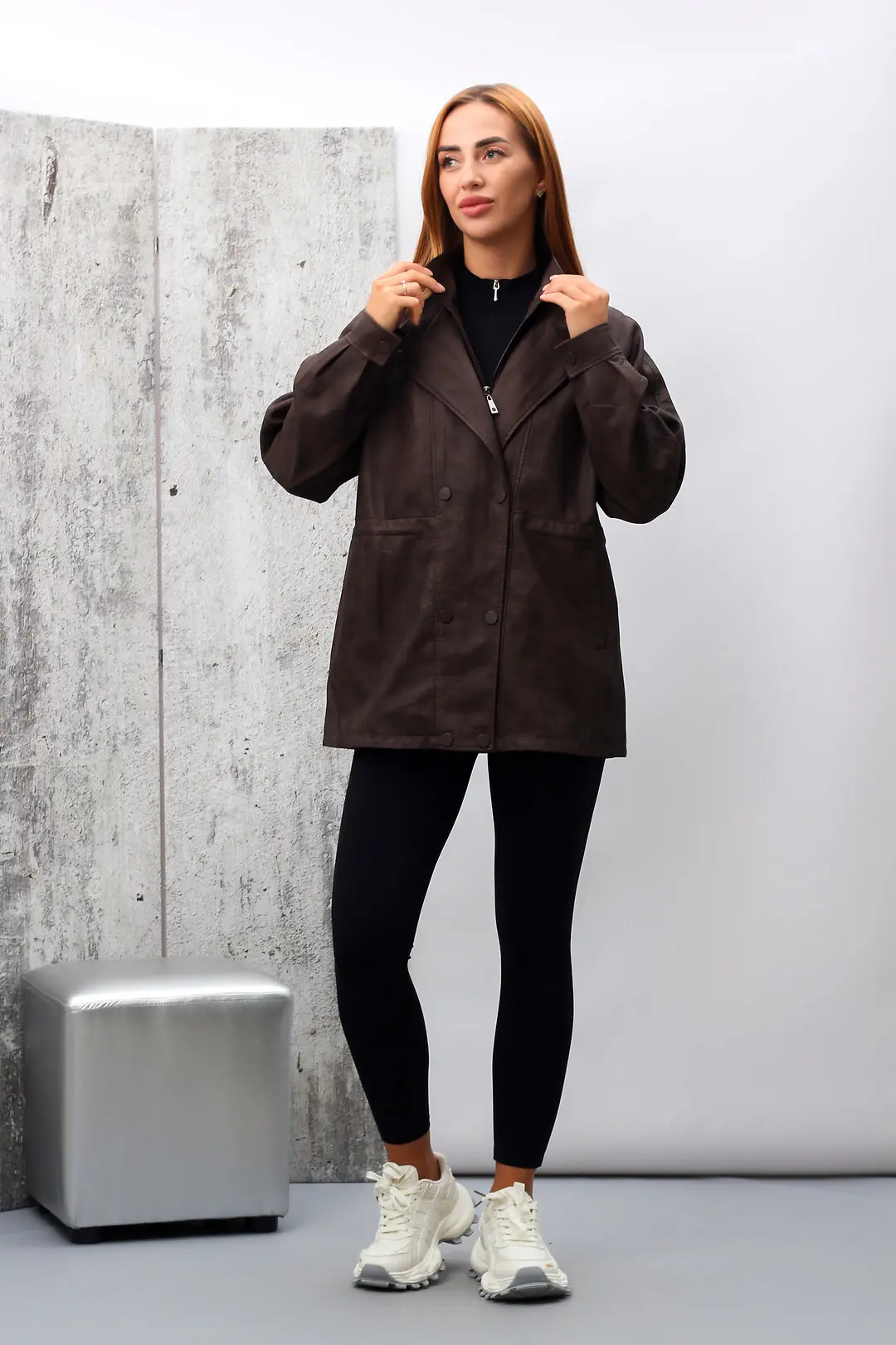 Куртка жіноча Fashion 2580 коричнева