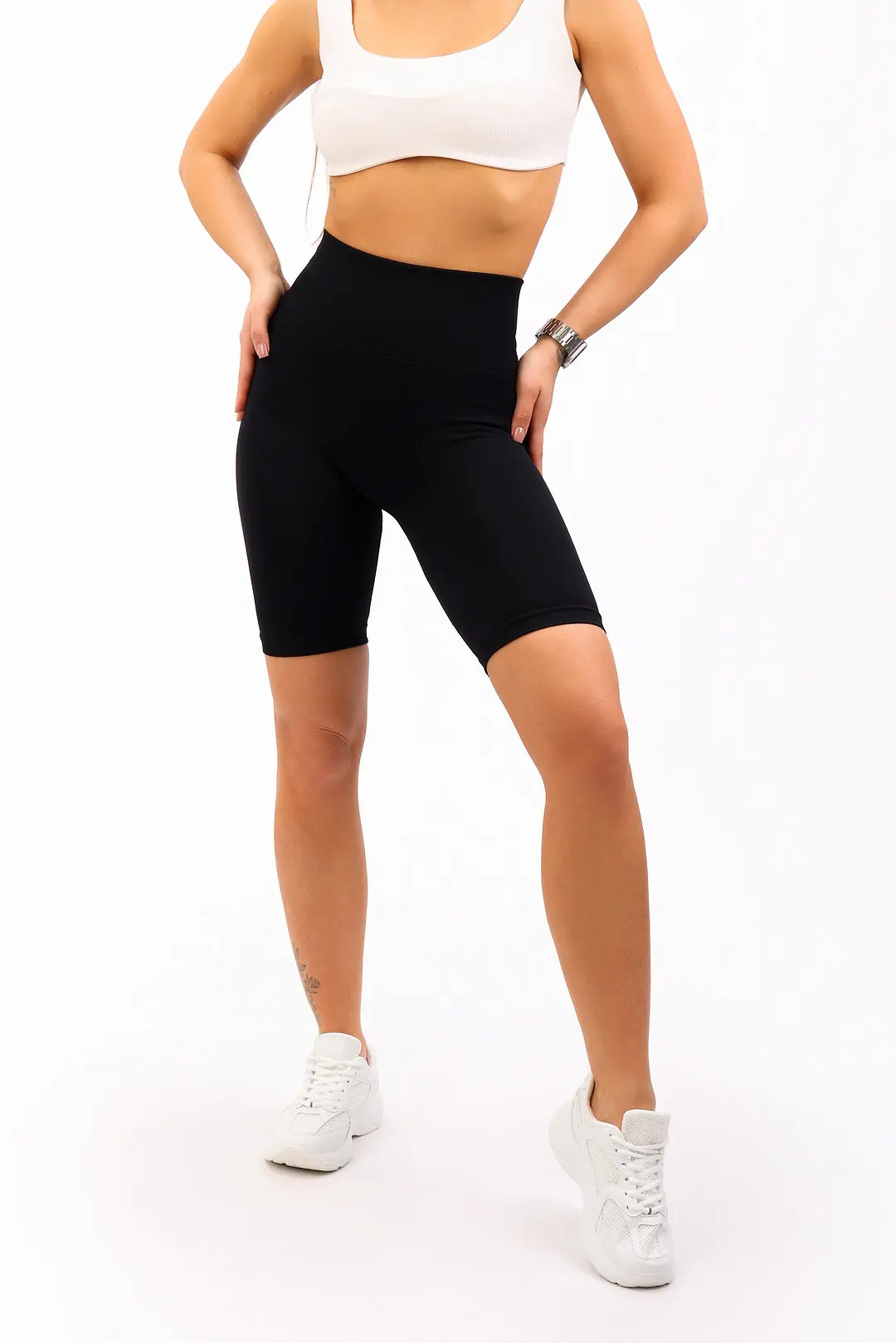 Велошорти жіночі Where Uwear чорні з пуш-ап ефектом