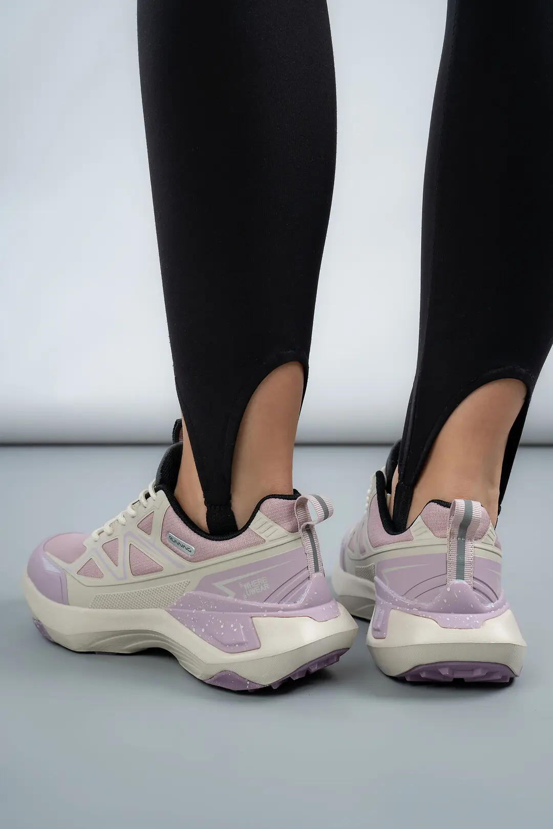 Кросівки жіночі Where Uwear WUW5993W-PINK/BEIGE рожеві