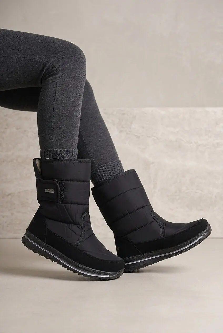 Дутиші жіночі Fashion чорні з плащівки