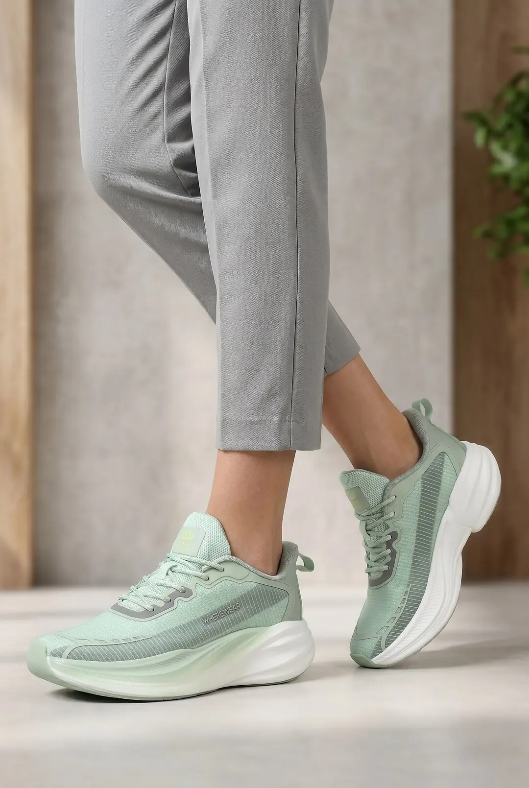 Кросівки жіночі Where Uwear зелені