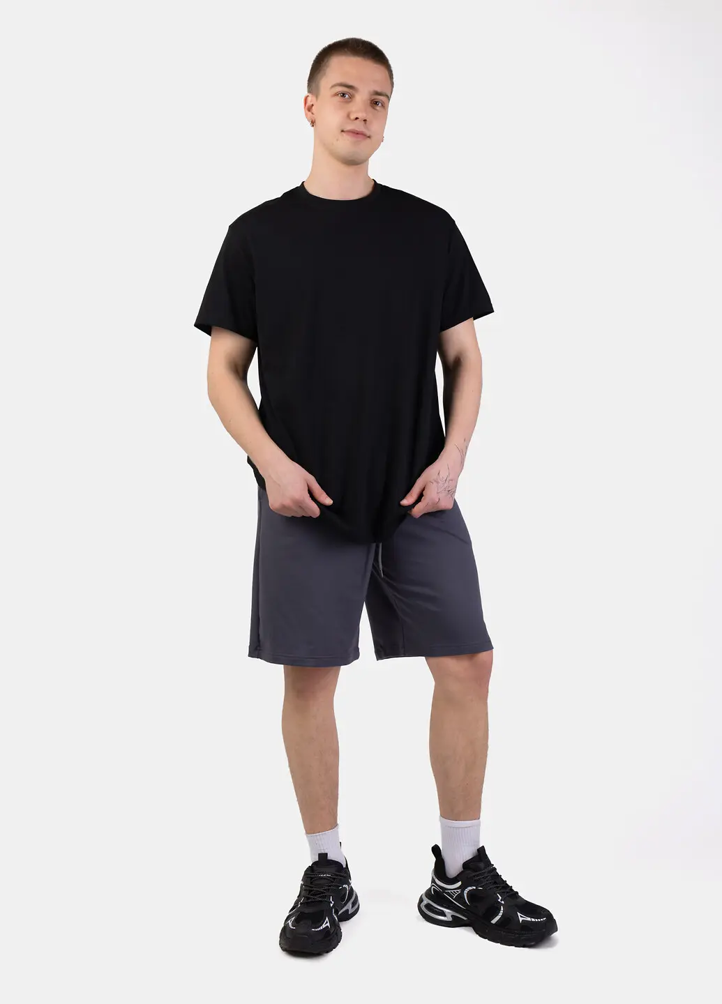 Шорти чоловічі Fashion сірі