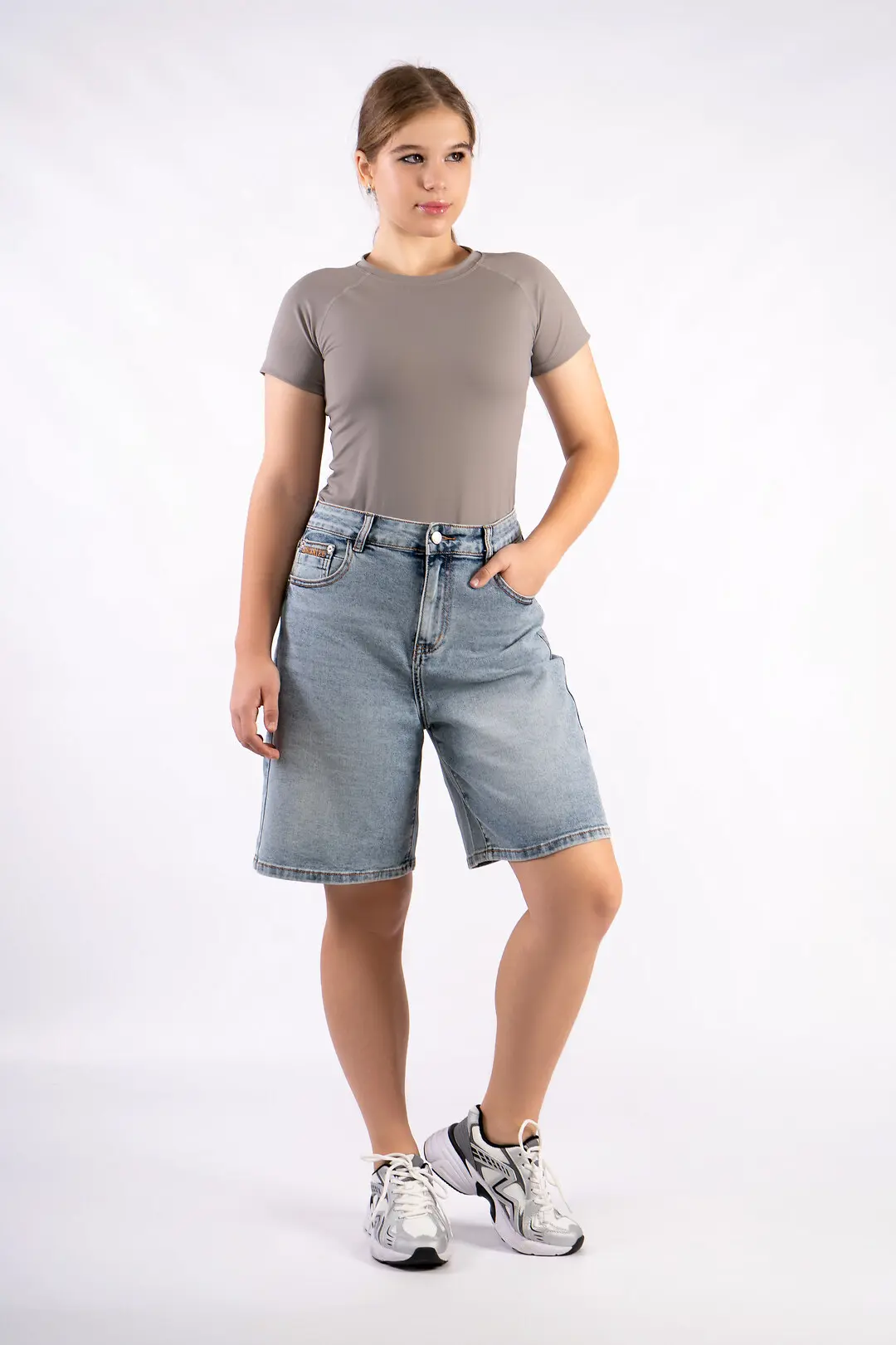 Шорти жіночі Fashion 2029 блакитні