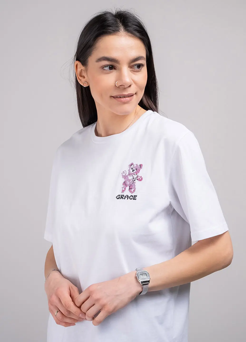 Футболка жіноча Fashion біла