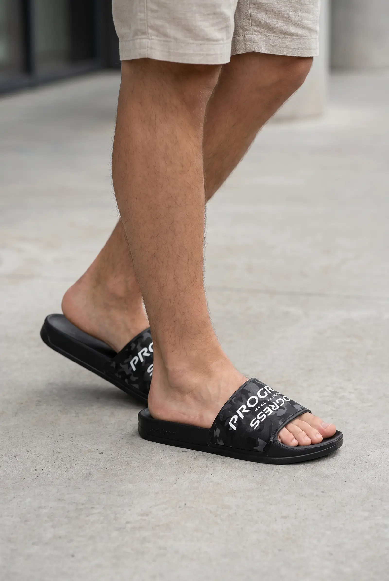 Шльопанці чоловічі Fashion чорні