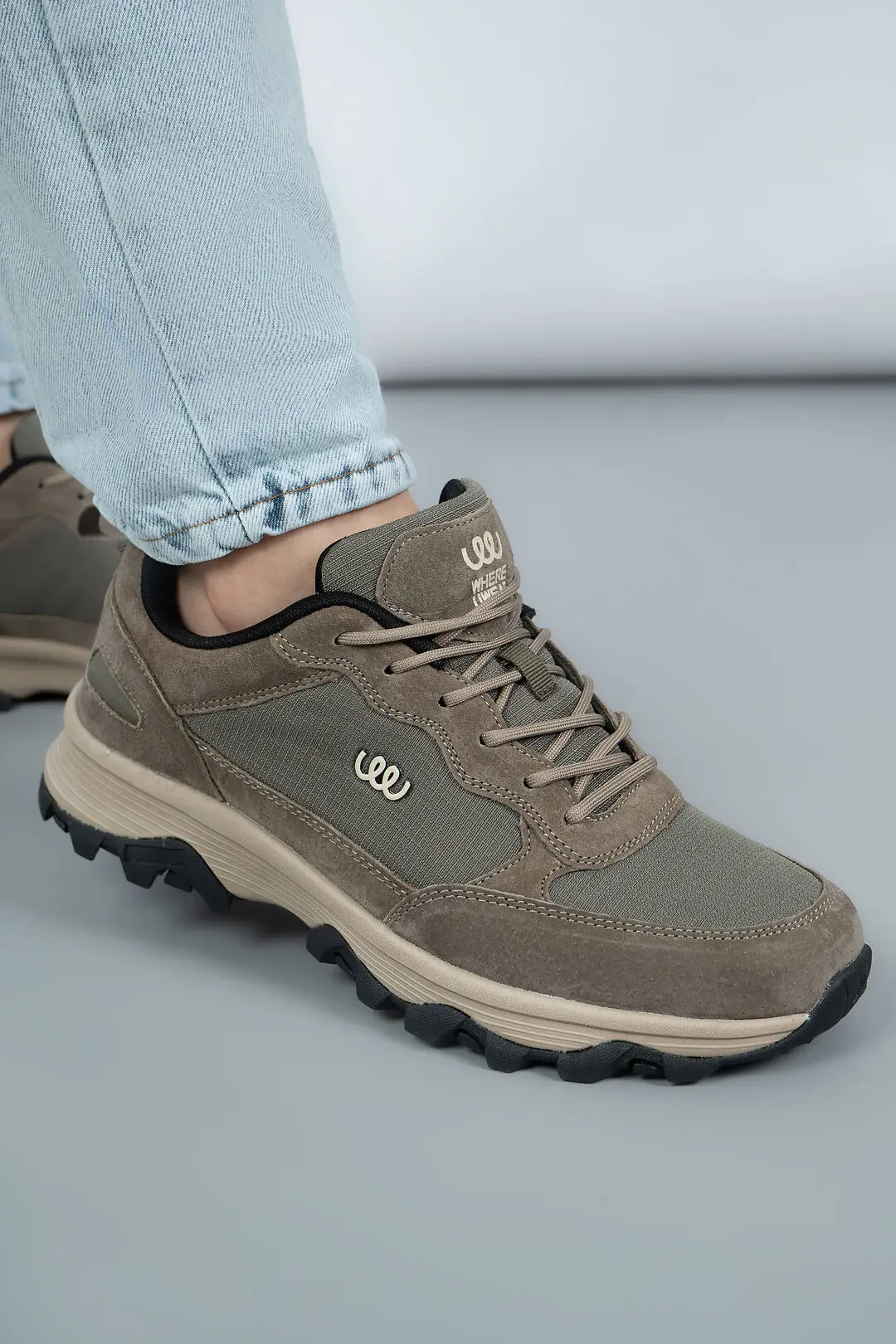 Кросівки чоловічі Where Uwear P2518-2 хакі