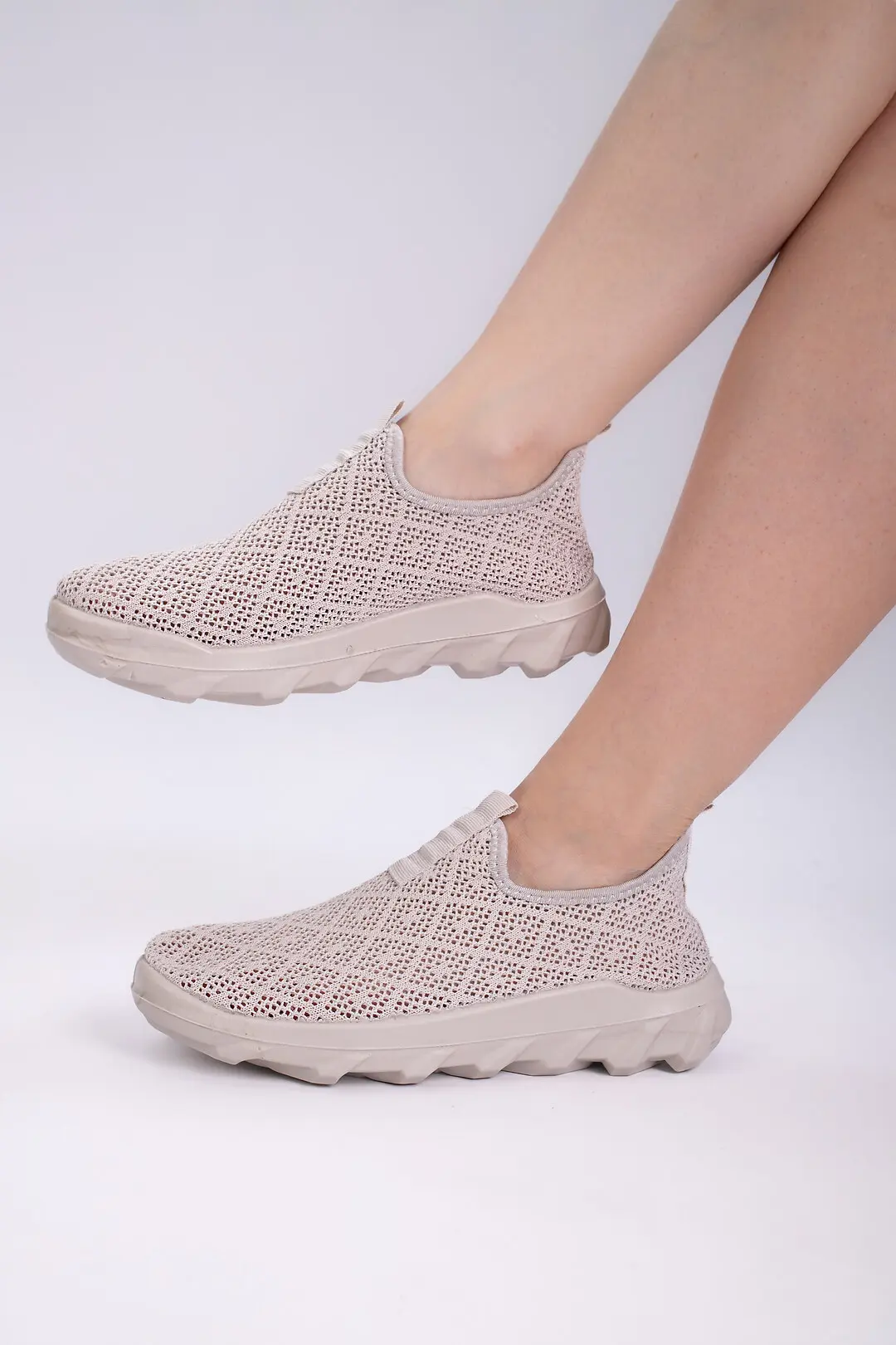 Сліпони жіночі Fashion бежеві