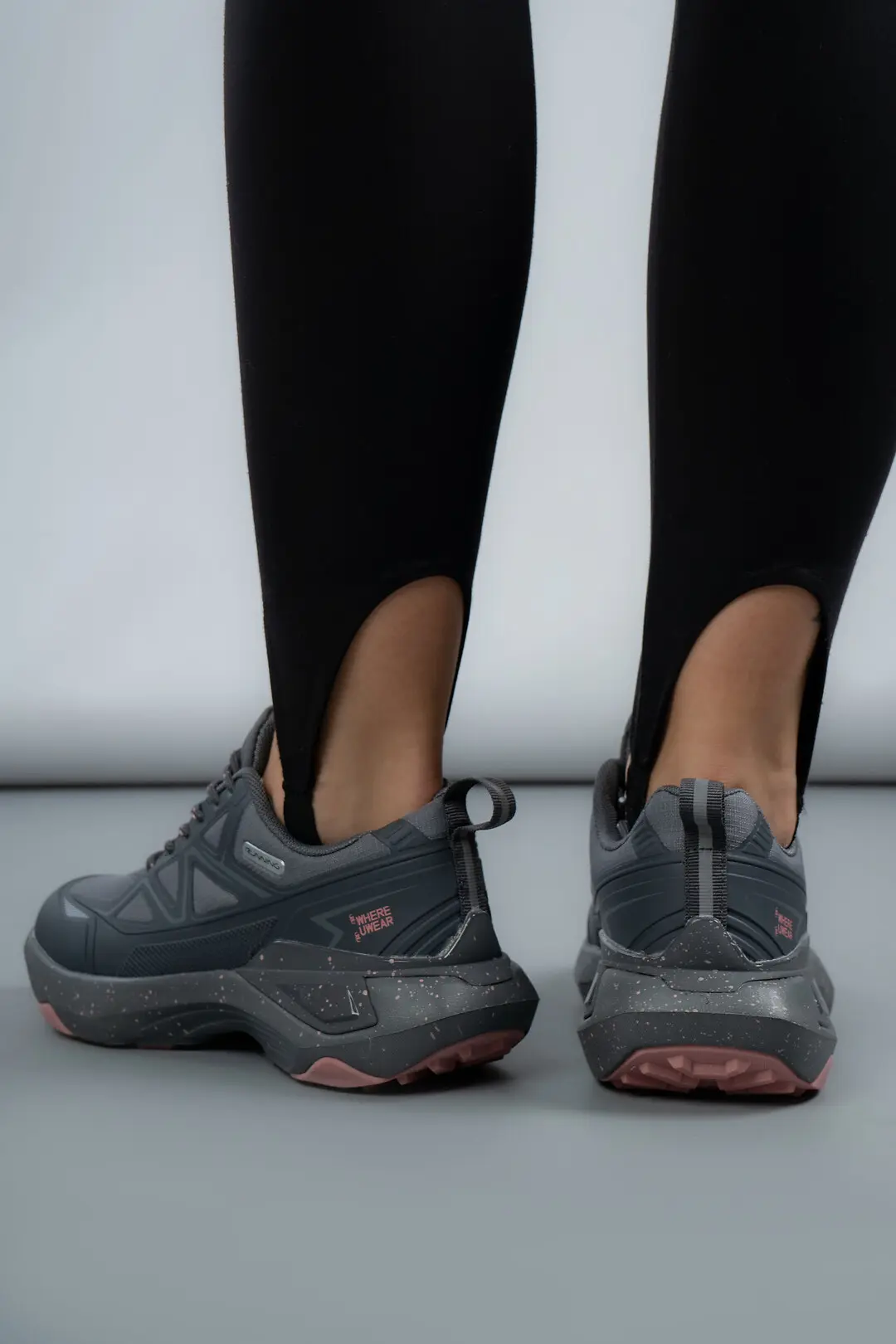 Кросівки жіночі Where Uwear WUW5993W-GREY/PINK сірі