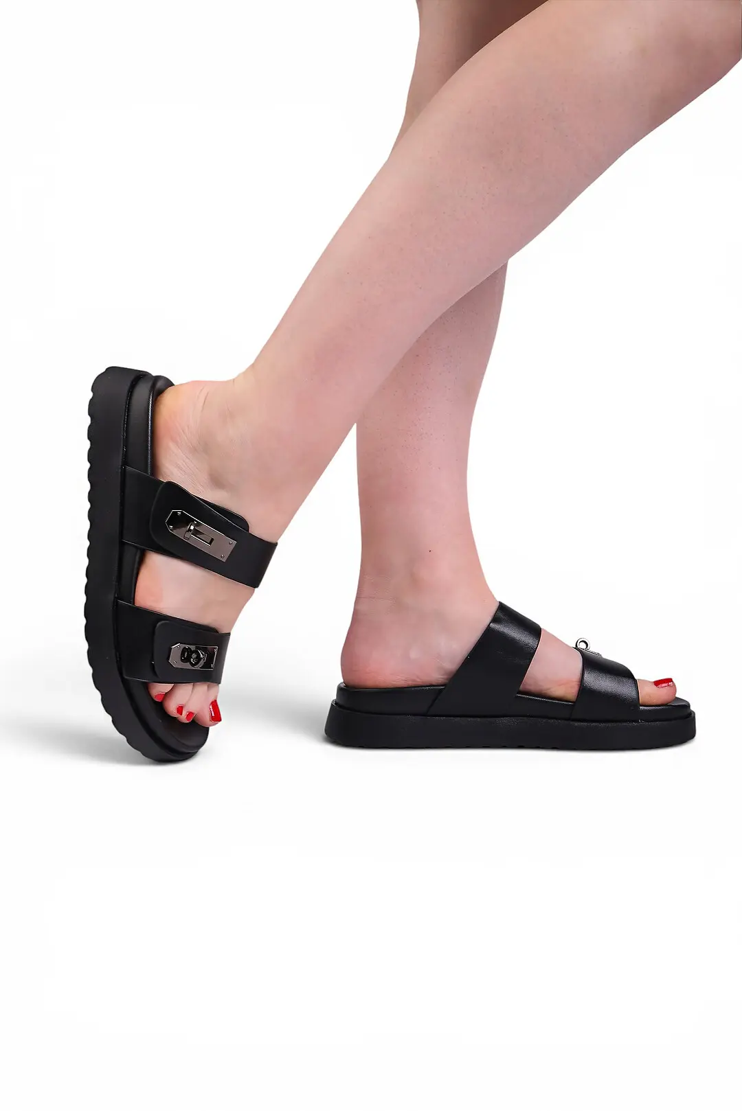 Шльопанці жіночі Fashion чорні