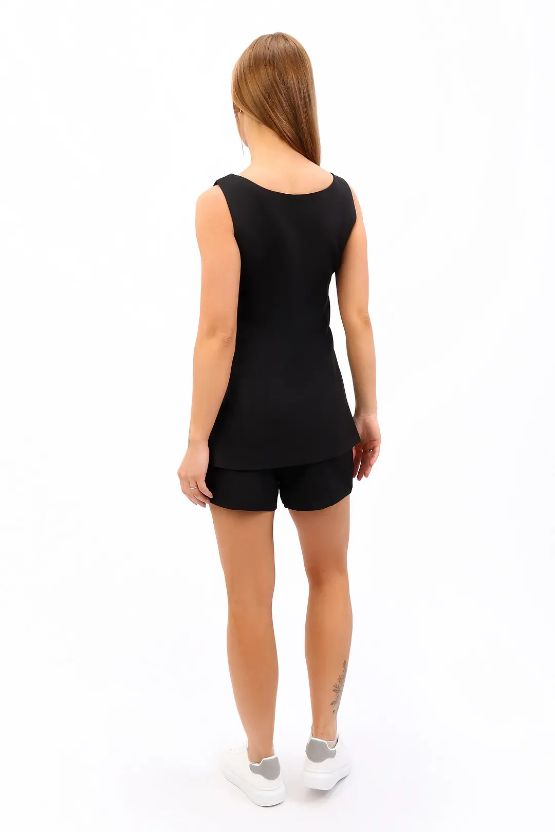 Костюм жіночий Where Uwear чорний жилет і шорти