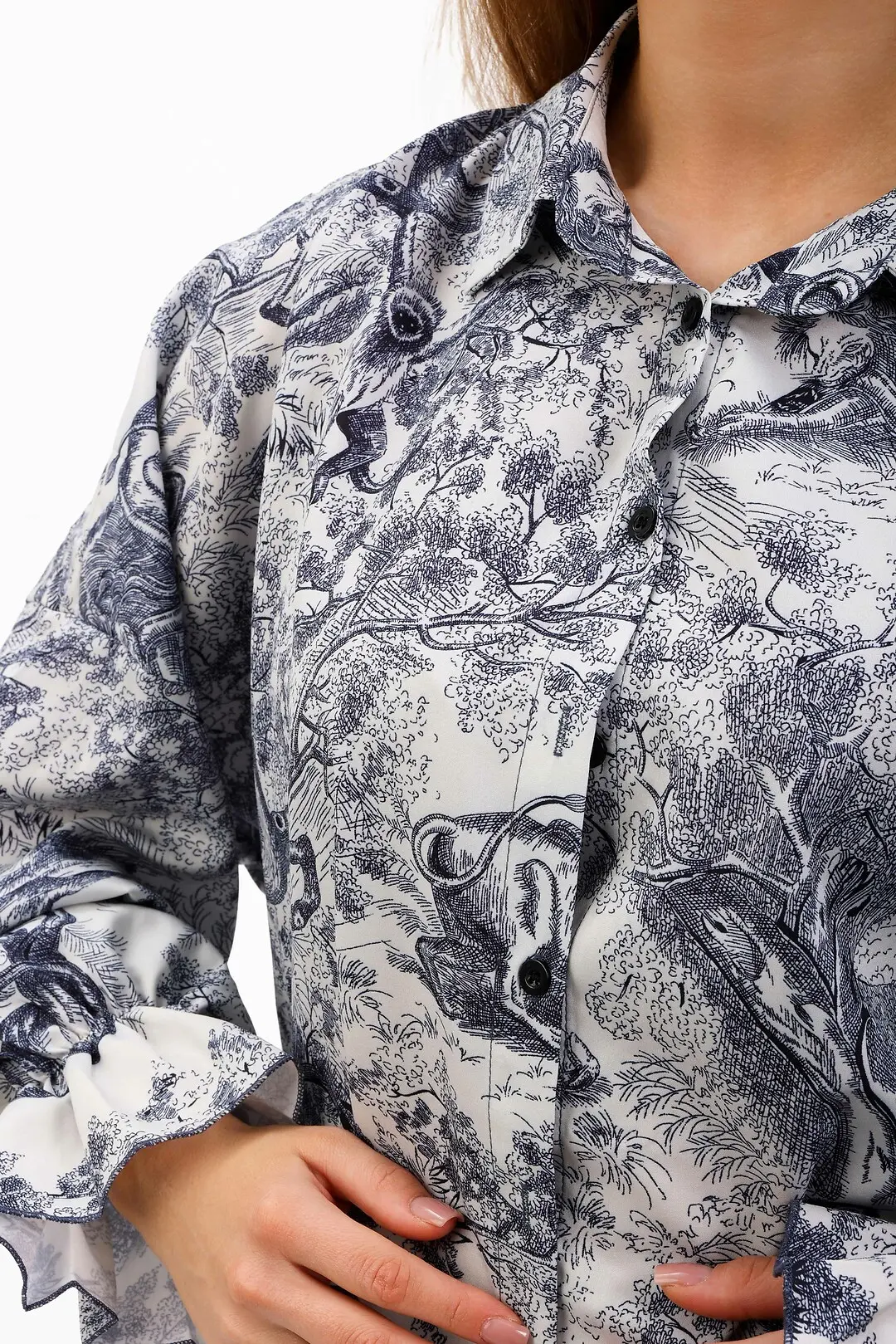 Костюм жіночий Where Uwear синій сорочка та шорти