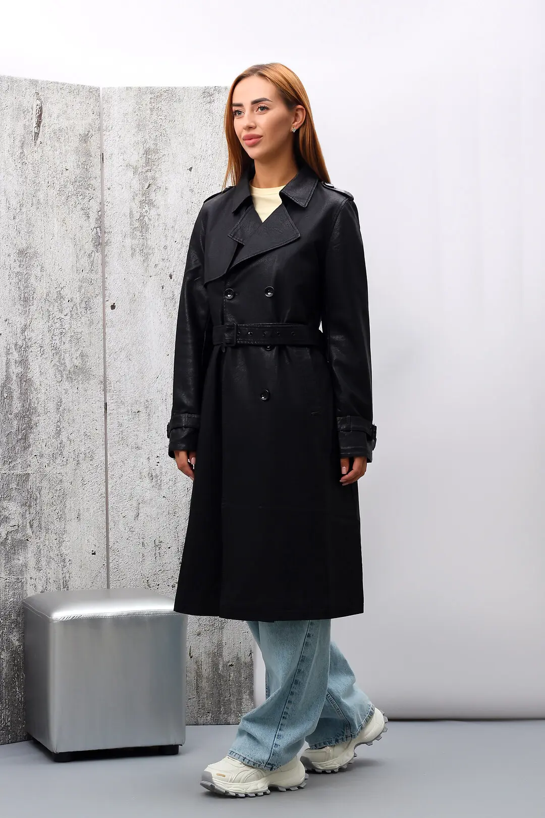 Пальто жіноче Fashion CK28 чорне