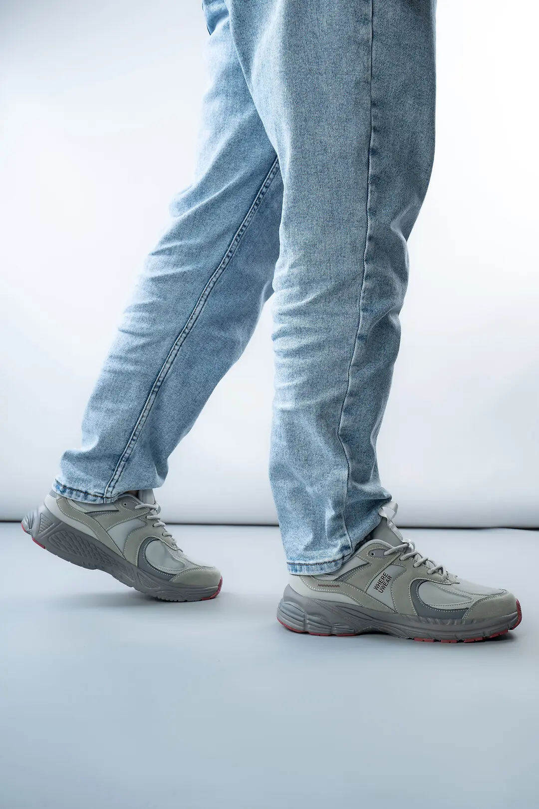 Кросівки чоловічі Where Uwear TF-25-26-grey сірі