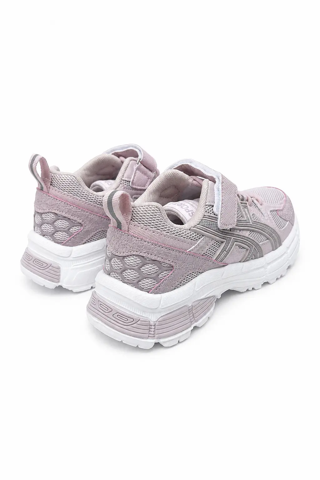 Кросівки дитячі Fashion рожеві з екошкіри та текстилю