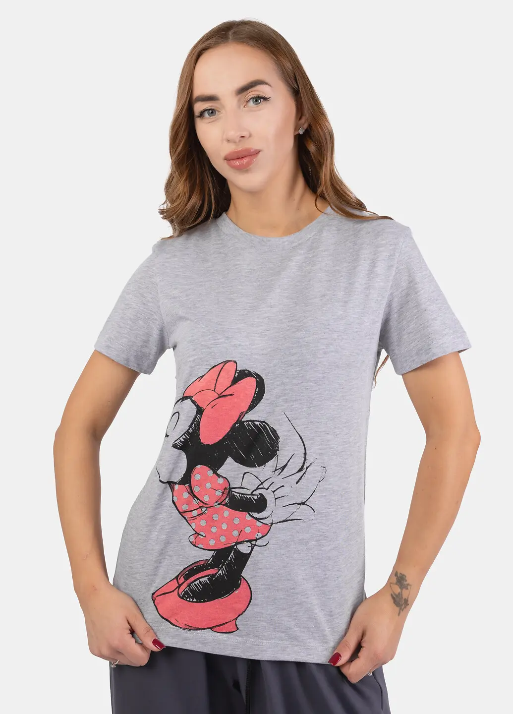 Футболка жіноча Fashion сіра