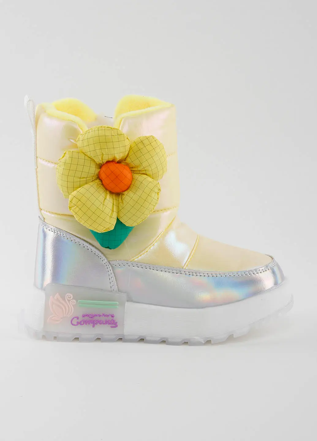 Дутики дитячі Fashion JR20036-43 жовті