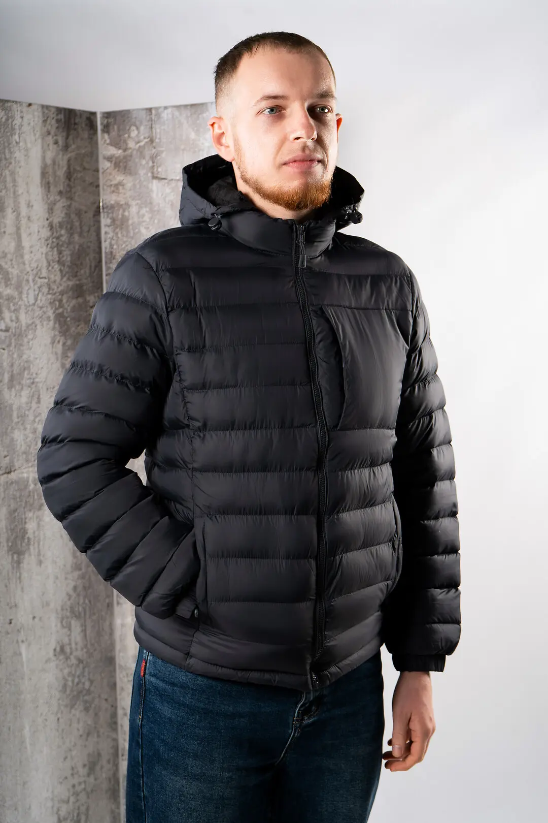 Куртка чоловіча Where Uwear графіт