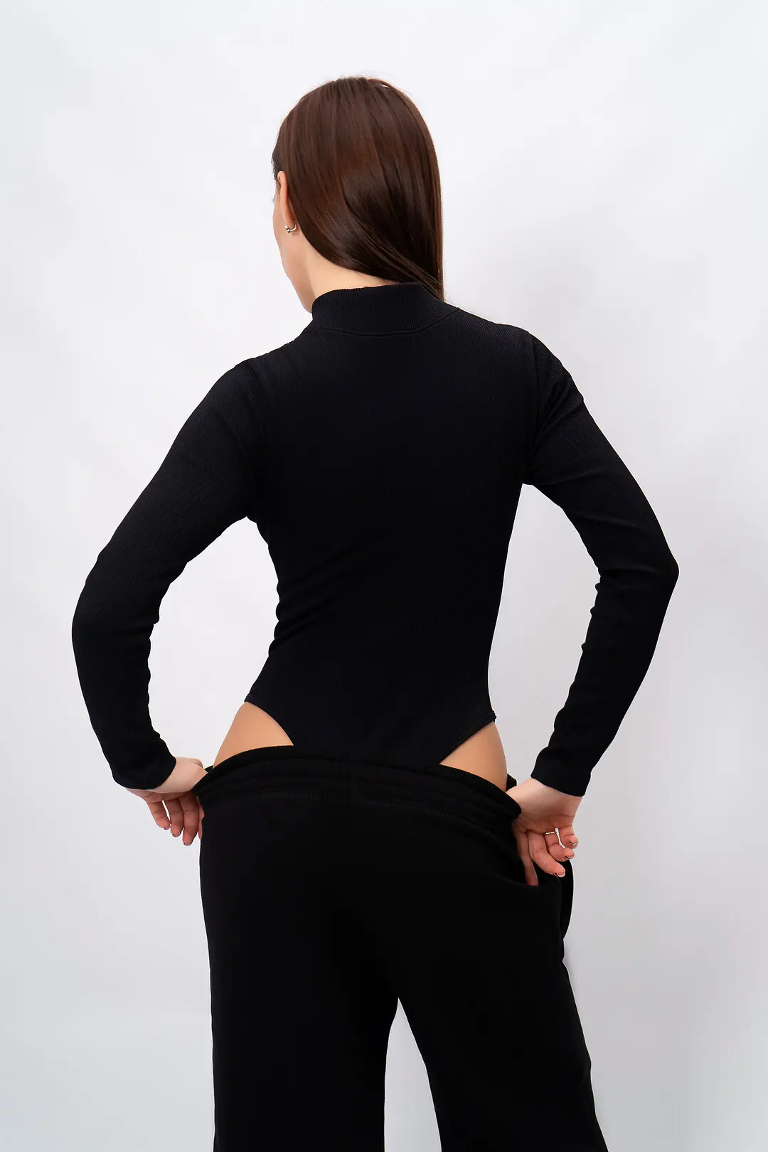 Боді жіноче спортивне Where Uwear чорне