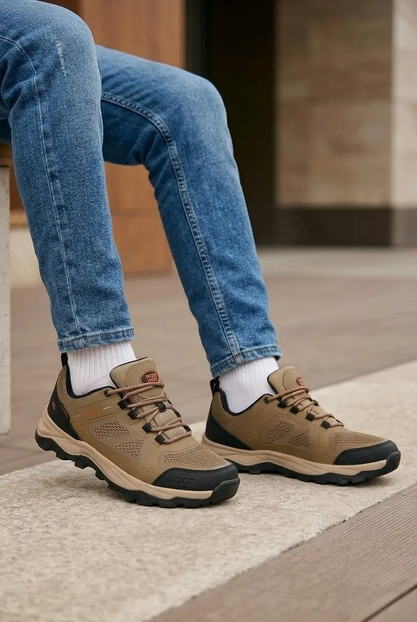 Кросівки чоловічі Where Uwear коричневі