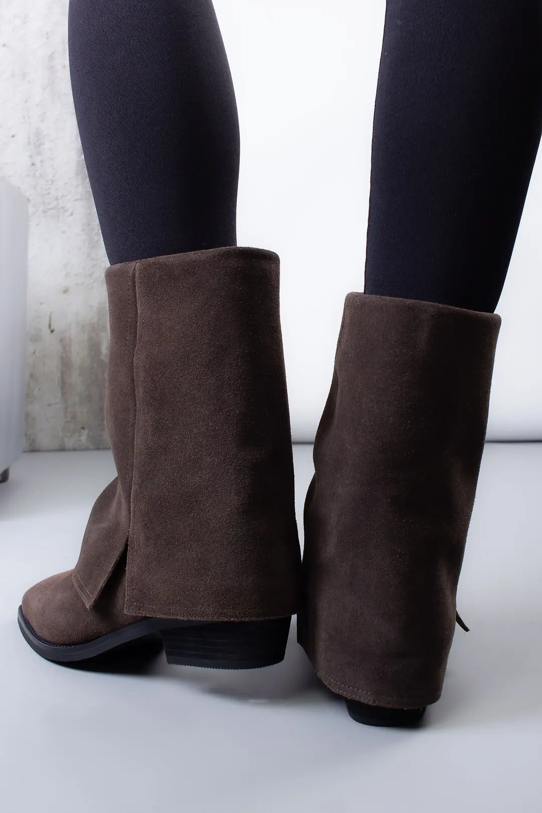 Черевики жіночі Where Uwear K350-801-2 натуральна замша коричневі