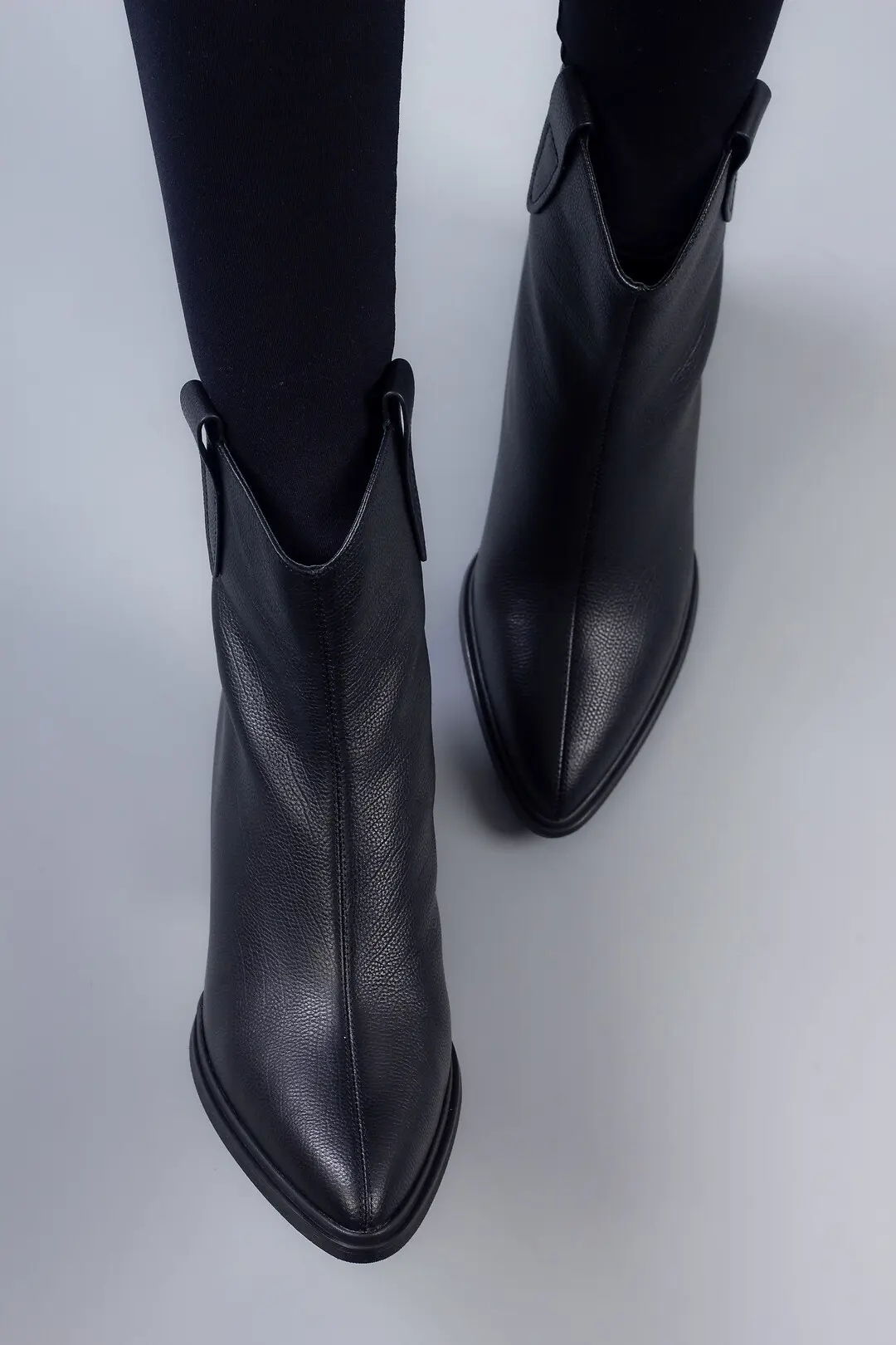 Черевики жіночі Where Uwear A1158-1 натуральна шкіра чорні