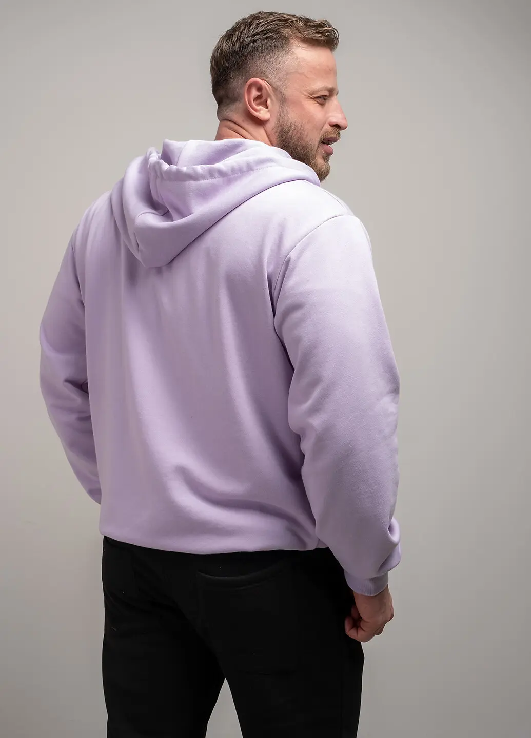 Толстовка чоловіча Fashion фіолетова