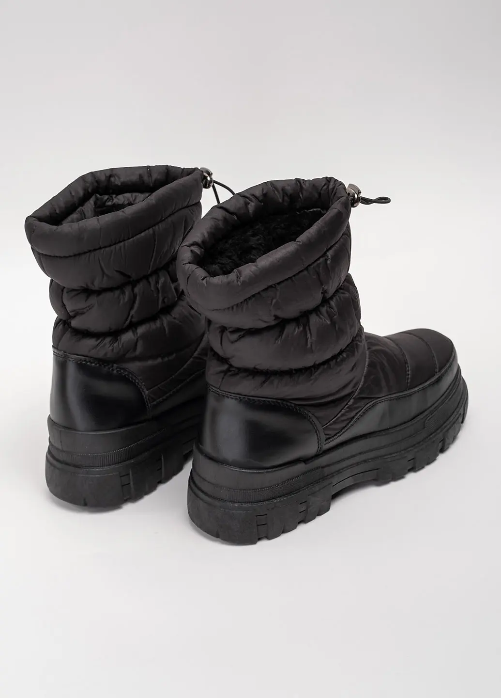 Дутики жіночі Fashion LJ-13(BLACK) чорні