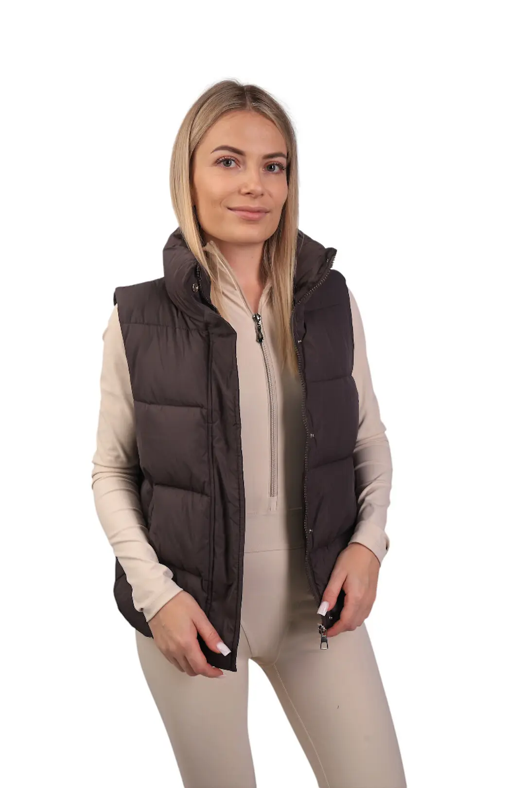Жилетка жіноча Fashion графіт з Плащівки