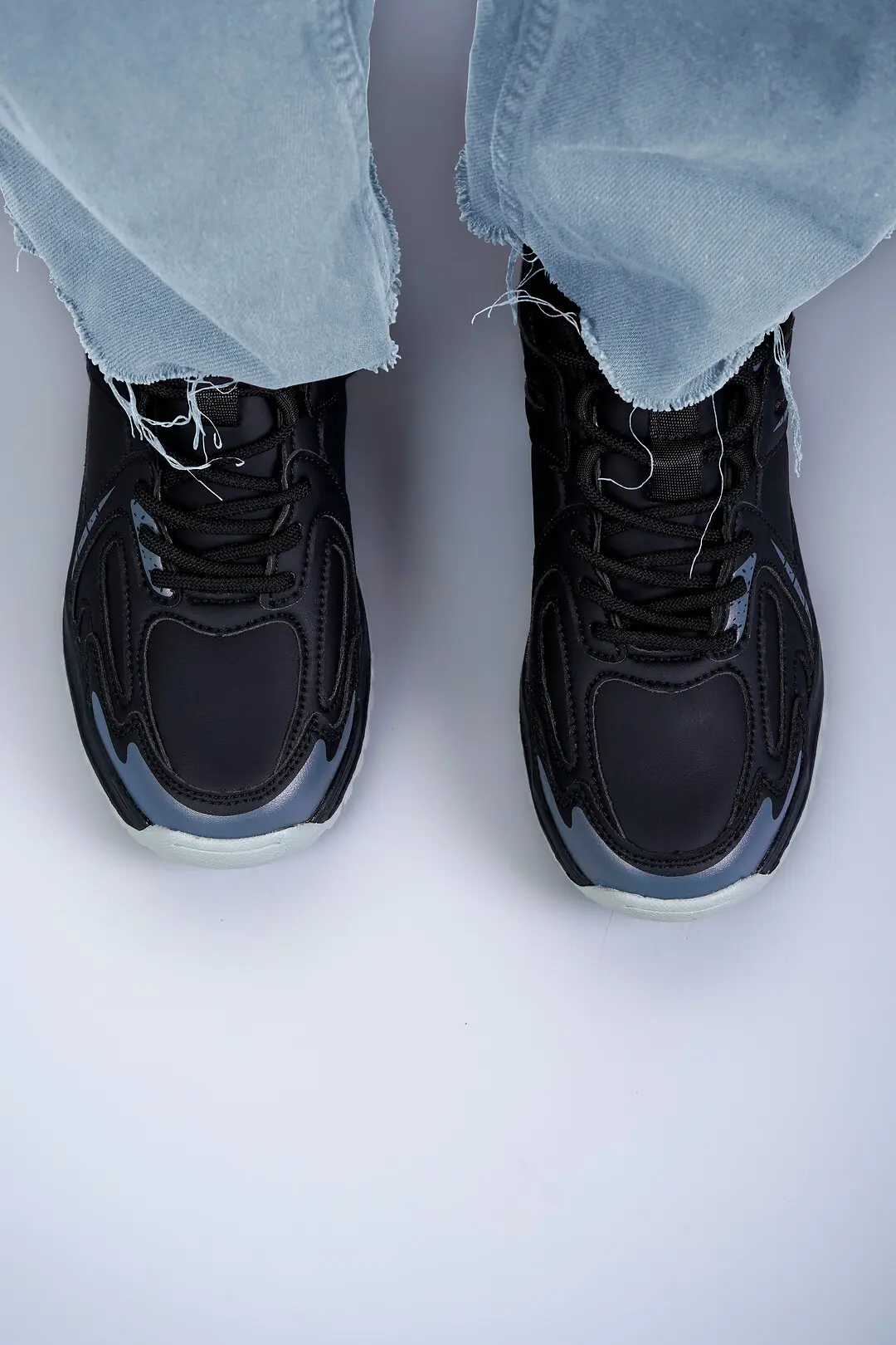 Кросівки жіночі Where Uwear TF-25-06-black чорні