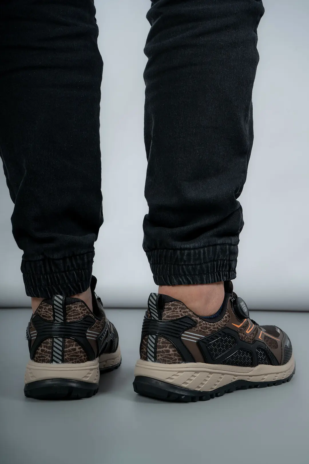 Кросівки чоловічі Where Uwear WUW5477-BLACK/BROWN коричневі