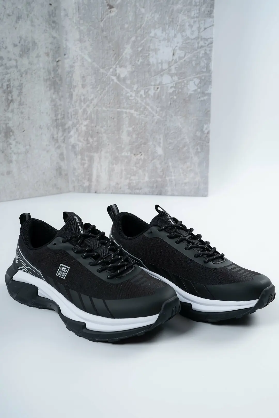 Кросівки чоловічі Where Uweare WUW5963-BLACK/WHITE чорні