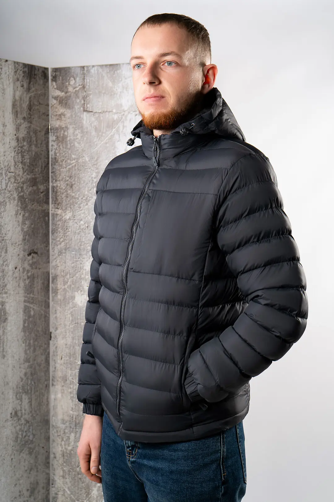 Куртка чоловіча Where Uwear графіт