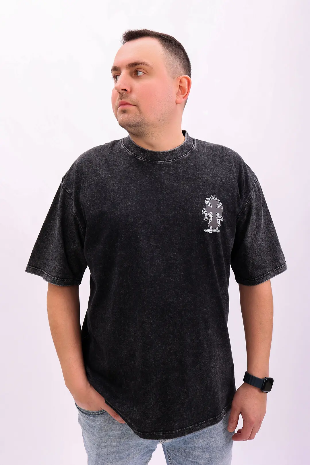 Футболка чоловічі Where Uwear чорна