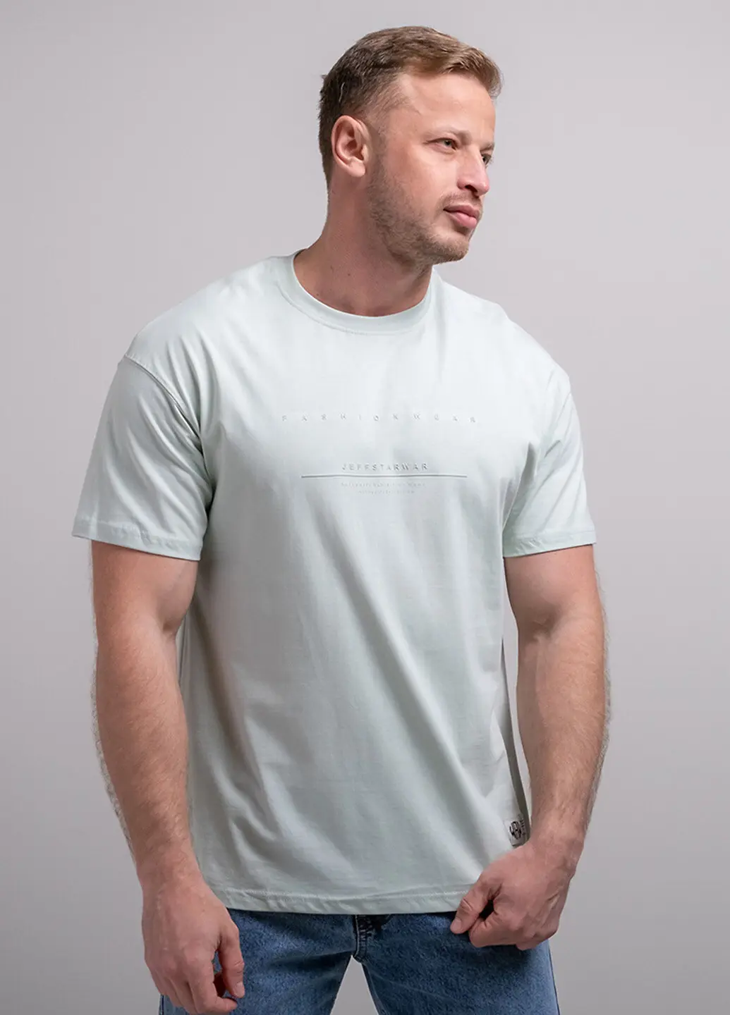 Футболка чоловіча Fashion Weor м'ятна