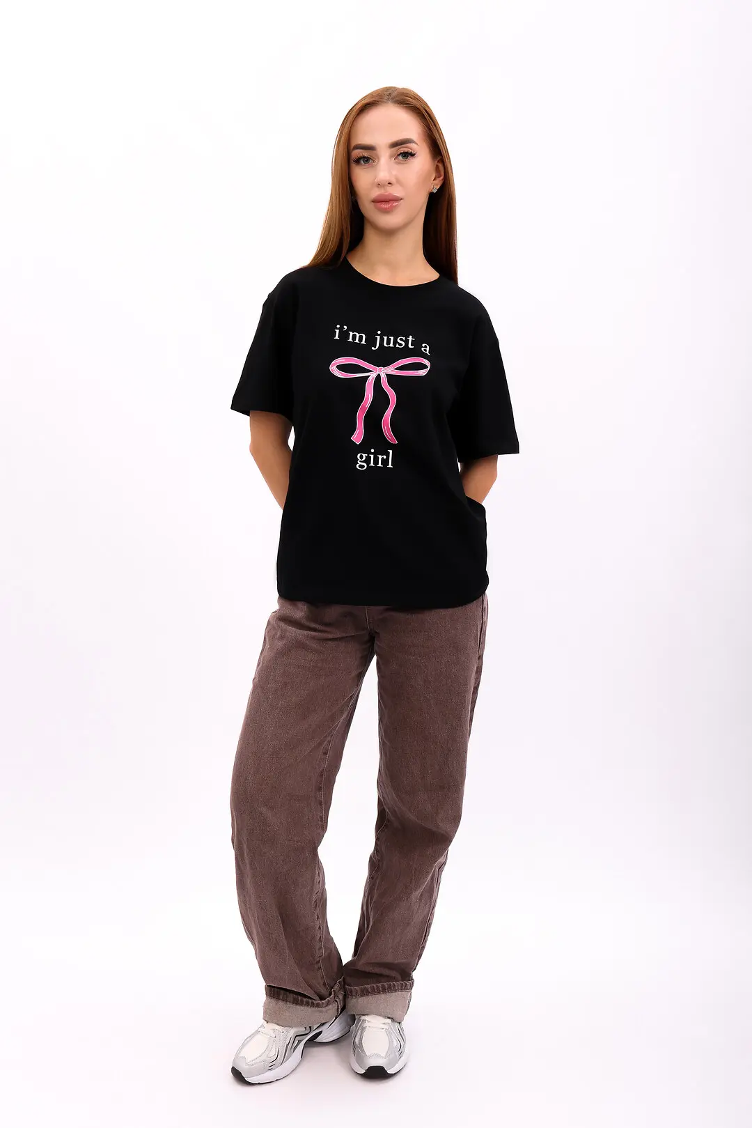 Футболка жіноча Where Uwear чорна