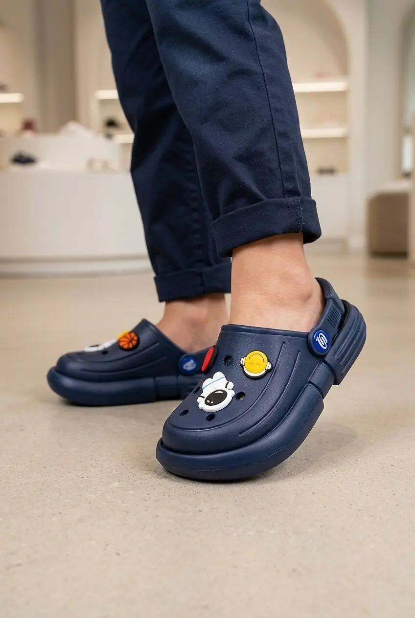 Крокси дитячі для хлопчика Fashion сині