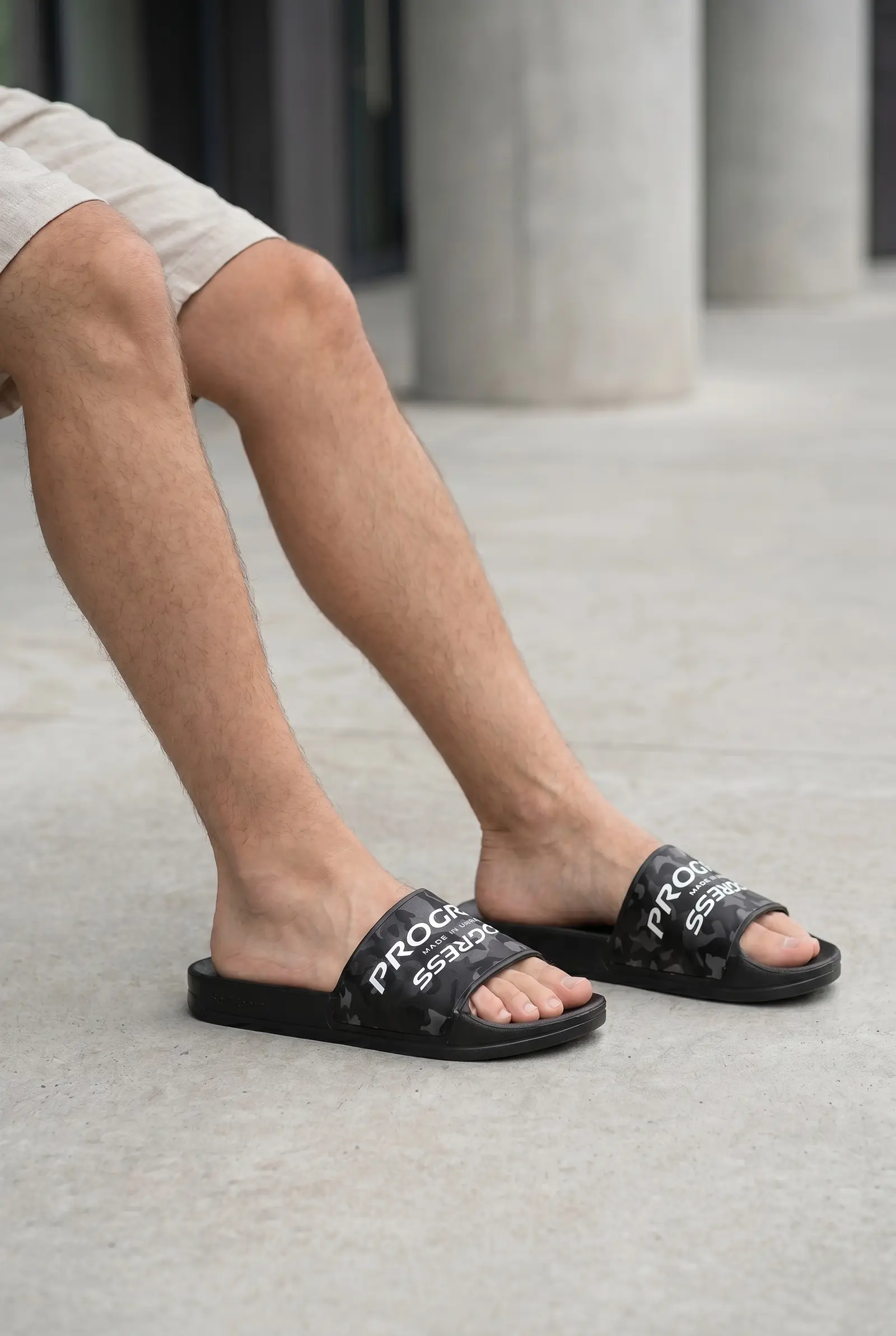 Шльопанці чоловічі Fashion чорні