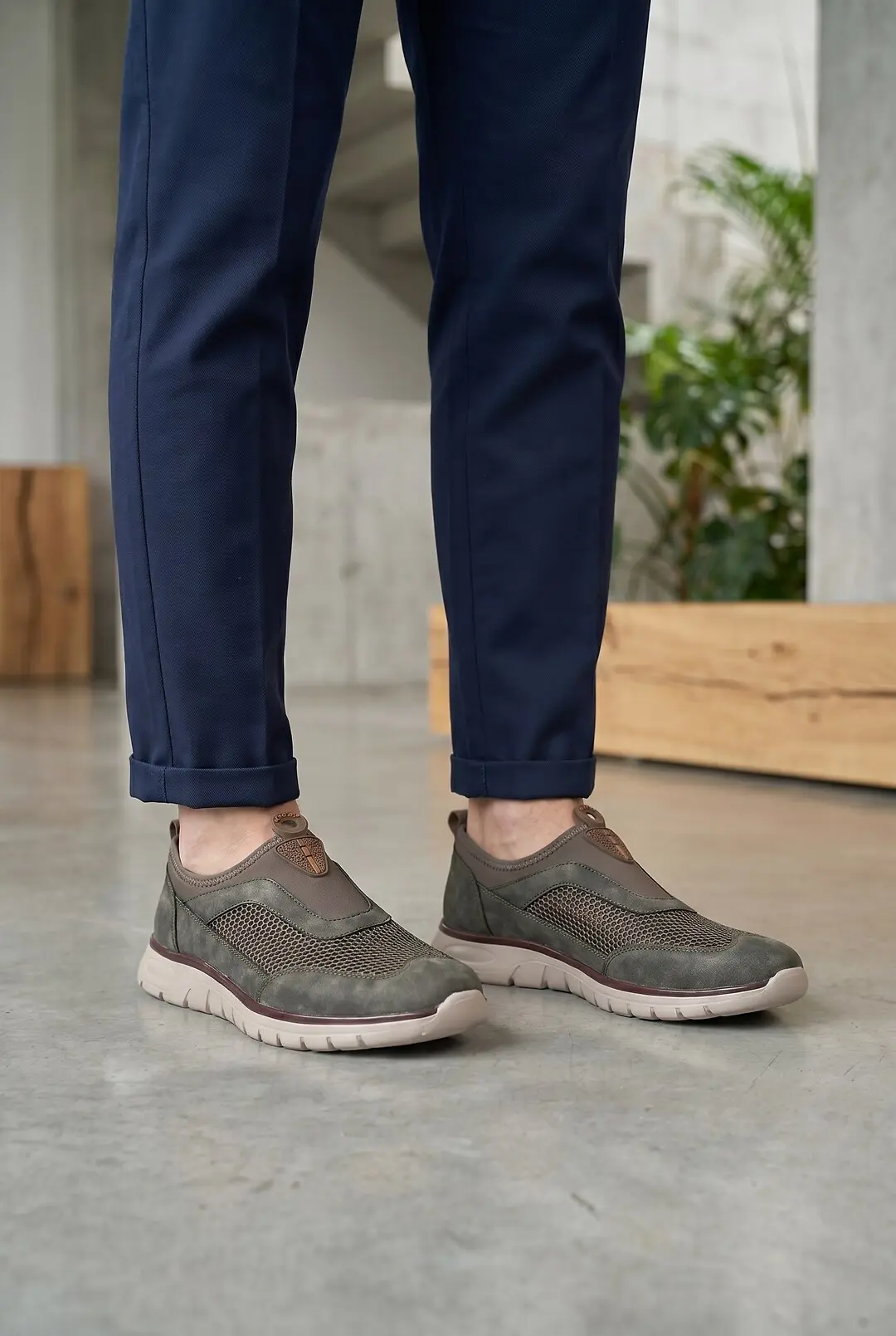 Сліпони чоловічі Where Uwear зелені