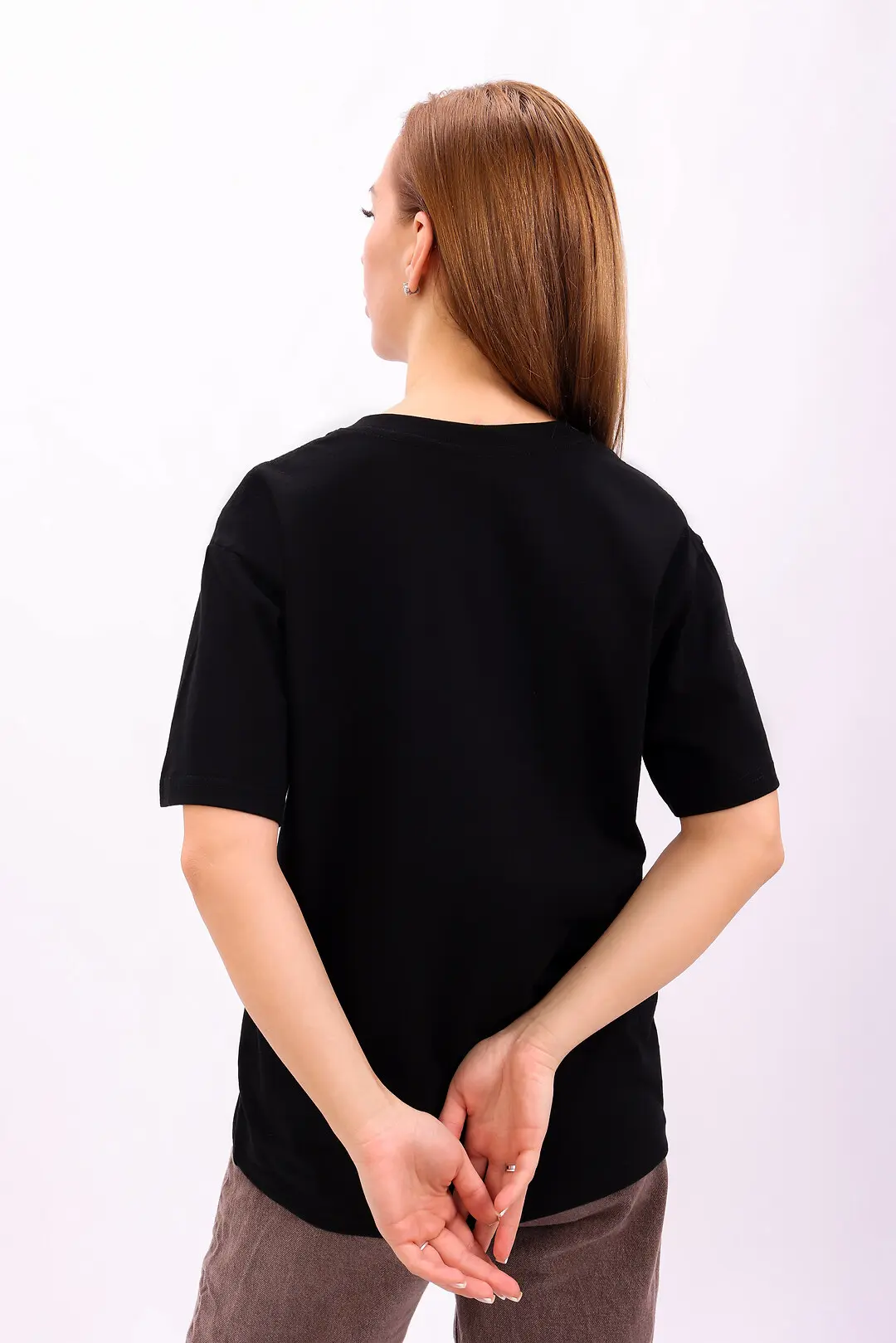 Футболка жіноча Where Uwear чорна