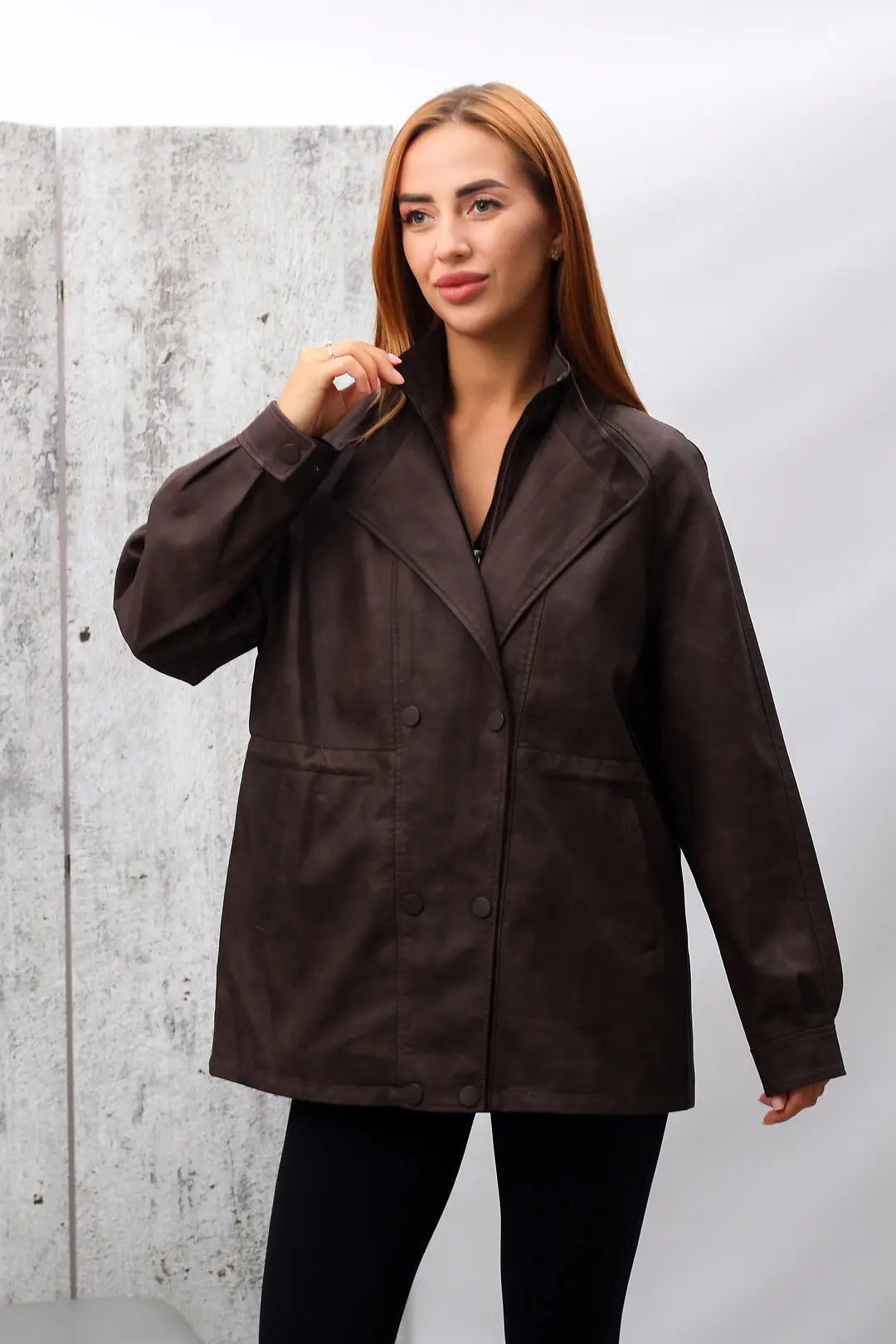 Куртка жіноча Fashion 2580 коричнева