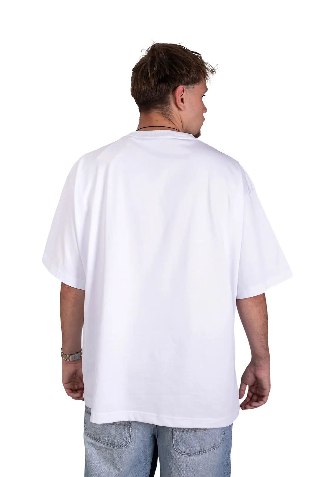 Футболка чоловіча Power біла з написом