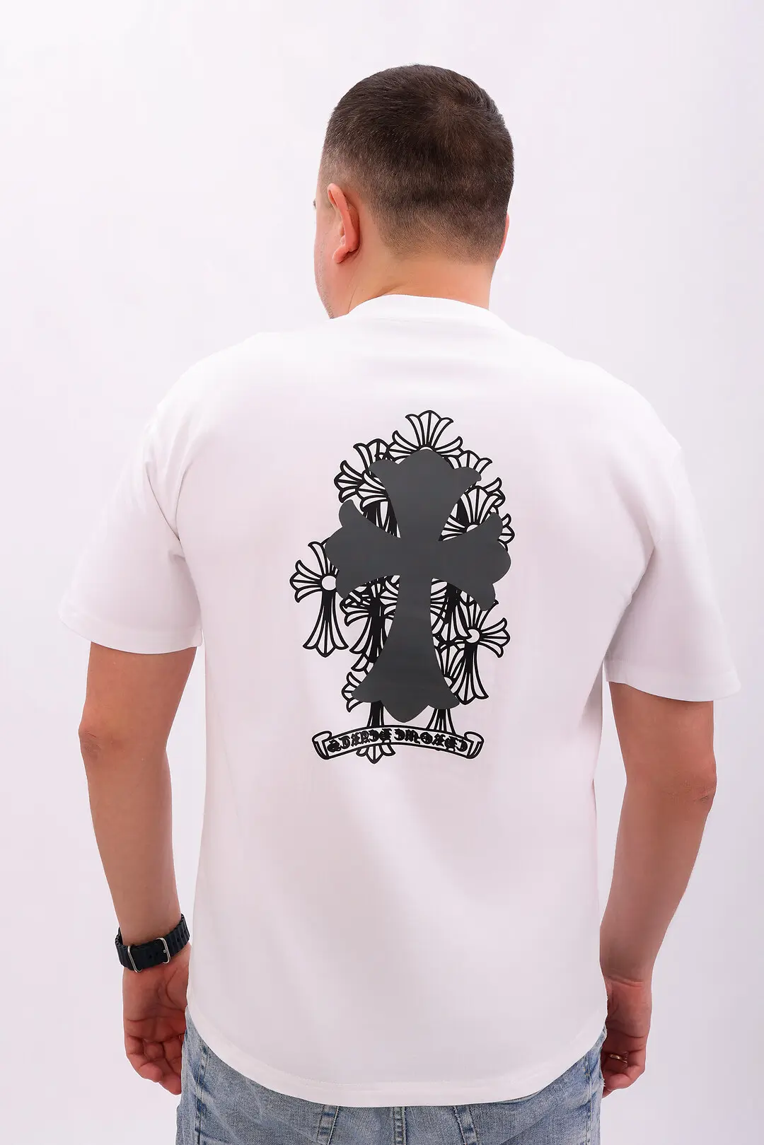 Футболка чоловіча Where Uwear біла